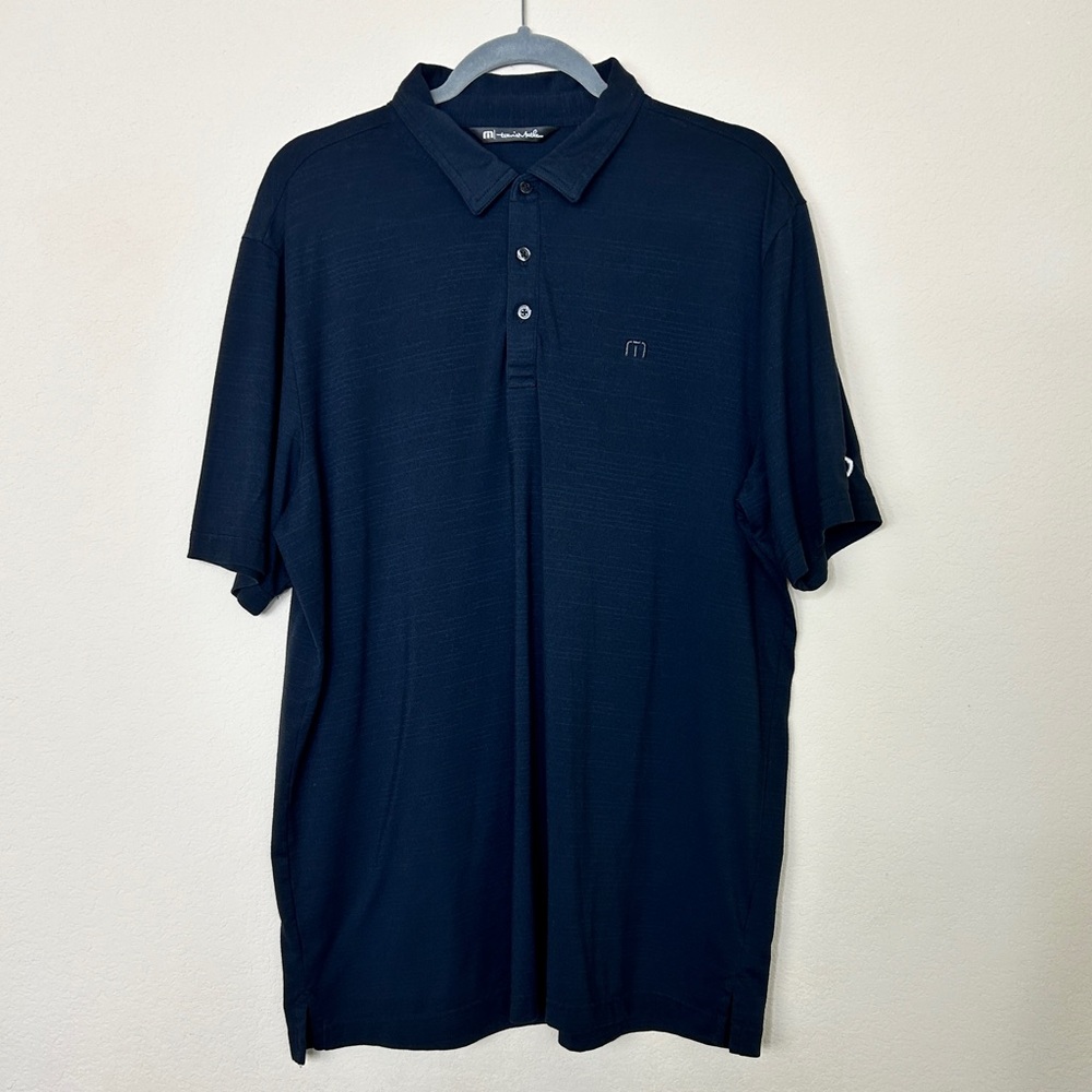 Travis Mathew Navy Blue Polo Size XL